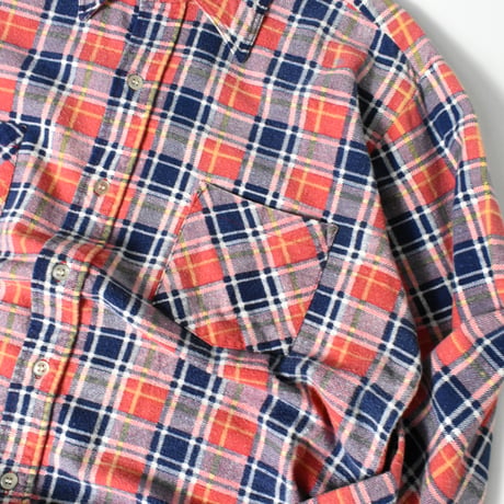 USED 70-80'S "FRUIT OF THE LOOM" FLANNEL SHIRT
