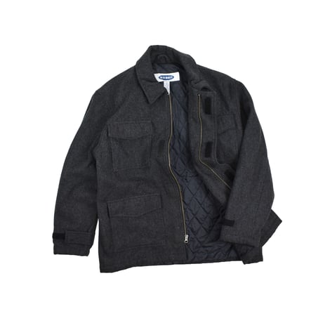 USED 90'S "OLD NAVY" MELTON QUILTING JACKET