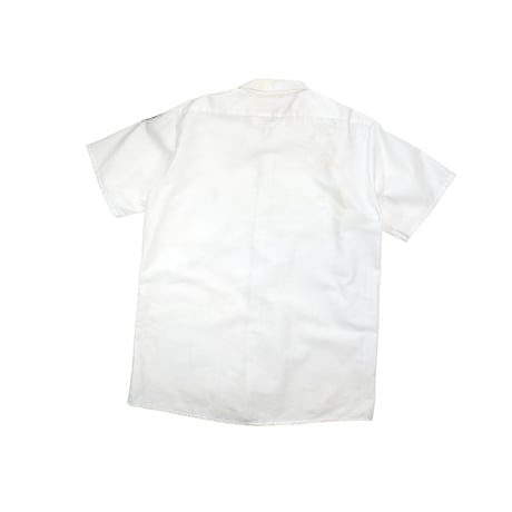 USED "CCR" DODGERS PATCHED WORK  SHIRT