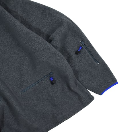 NOROLL "FLEECE V NECK SWEATER"