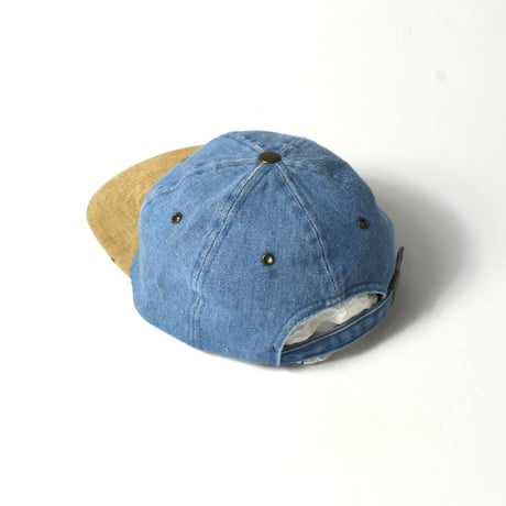 USED 90-00'S "CAMEO" LEATHER BILL CAP