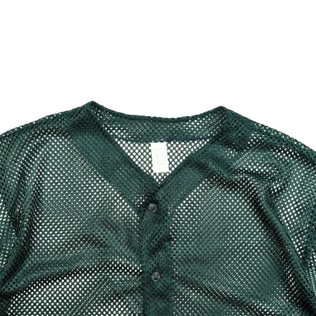 DEADSTOCK 80'S UNKNOWN MESH BASEBALL SHIRT