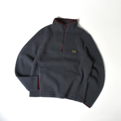 USED "L.L.BEAN" HALF ZIP FLEECE