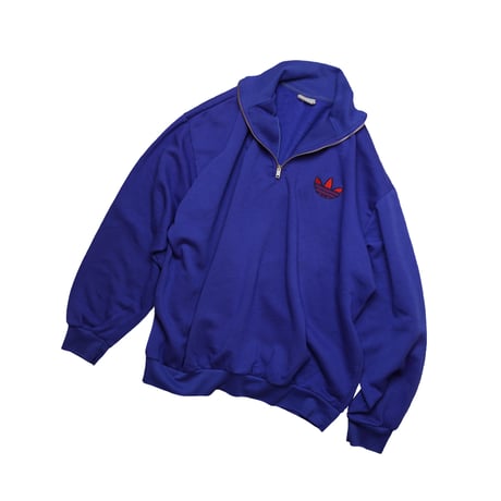 USED "80'S ADIDAS" HALF ZIP SWEAT