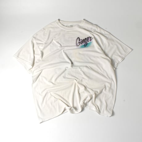 USED "GINGER" AIR BRUSH T-shirt