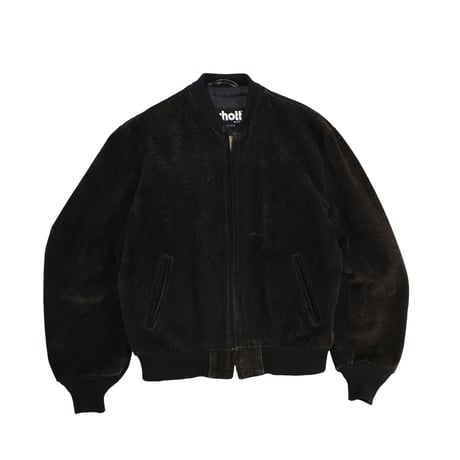 USED "SCHOTT" SUEDE LEATHER JACKET