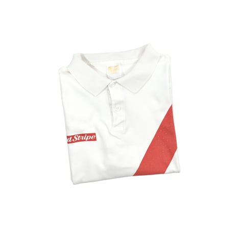 USED "RED STRIPE" POLO SHIRT