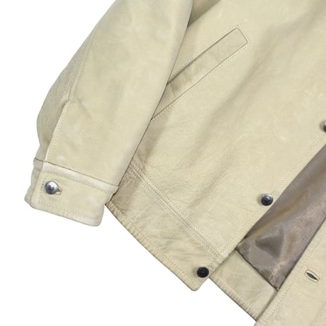 USED "PERRY ELLIS" LEATHER JACKET