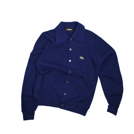 USED "70'S IZOD LACOSTE" BUTTON UP KNIT