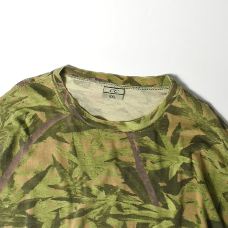 USED "CC" REAL TREE T-shirt