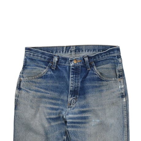 USED "RUSTLER" DAMAGE DENIM