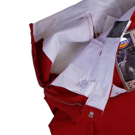 DICKIES 874 FLAT FRONT PANT  / RED