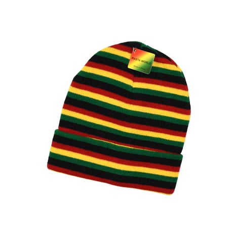 "RASTA WORLD" ACRYLIC BEANIE