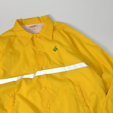 USED 80'S "HARTWELL" REFLECTIVE NYLON COACH JACKET