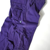 USED "LEVI'S / SILVERTAB" OVER-DYED CARGO PANTS