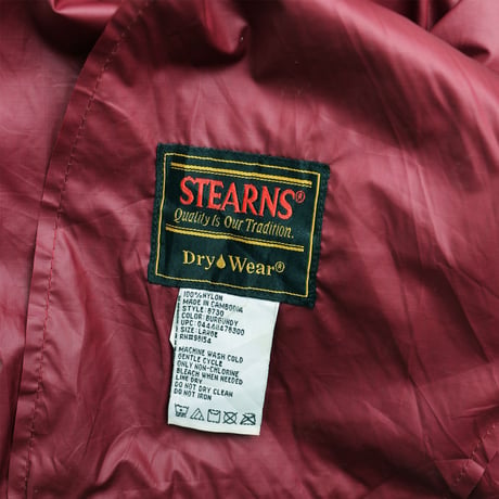 USED "STEARNS / DRY WEAR" NYLON JACKET