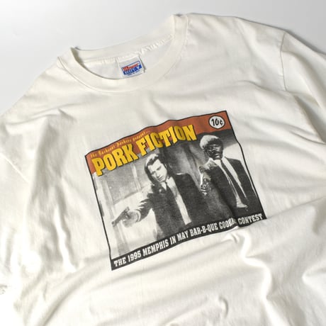 USED 90’S "PORK FICTION" T-shirt