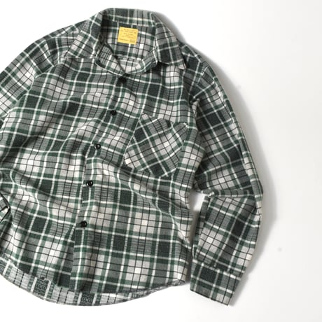 USED 70’S "SEARS" FLANNEL OPEN COLLAR SHIRTS