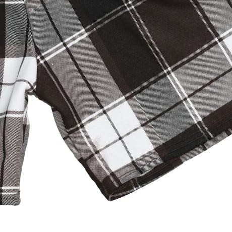 DEADSTOCK UNKNOWN PLAID SWEAT SHORTS