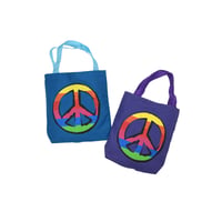 "ORIENTAL TRADING / PEACE MARK" BAG