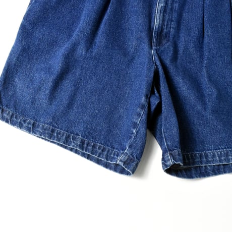 USED 90'S "DOCKERS" 2-TUCK DENIM SHORTS