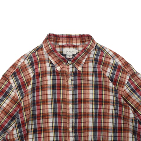USED "J.CREW" B.D CHECK SHRIT