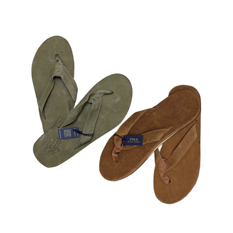 POLO RALPH LAUREN "LEATHER SANDAL"