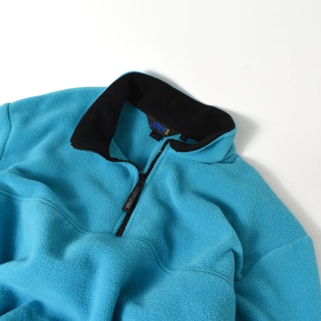 USED 90’S "J CREW SPORT" HALF ZIP FLEECE