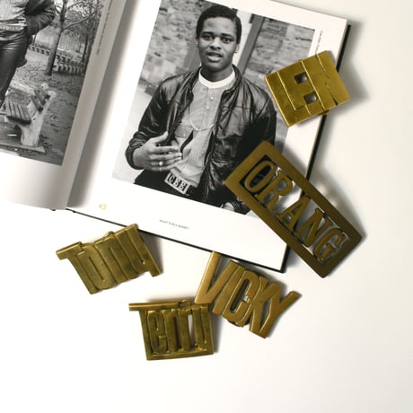 USED NAME BELT BUCKLES