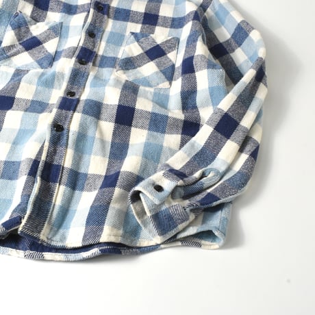 USED 70-80'S "SEARS" COTTON FLANNEL SHIRTS
