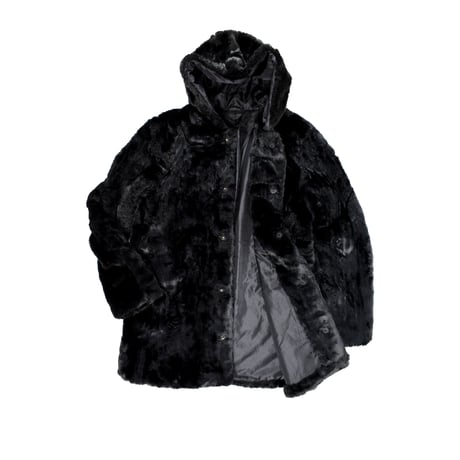 USED FAKE FUR COAT