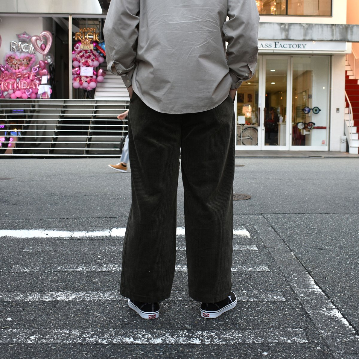 NOROLL THICKWALK PANTS C/L M NAVY パンツ NOROLL 22SS start