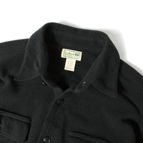 USED "L.L.BEAN" FLEECE L/S SHIRT