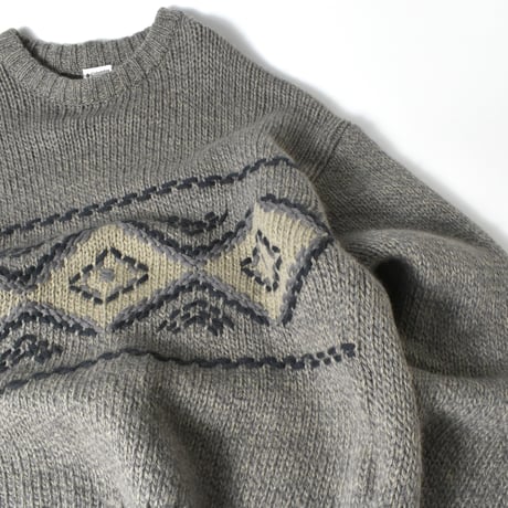USED "COLUMBIA" HEAVY COTTON KNIT