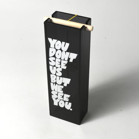 DDQS ORIGINAL INCENSE BURNER "WE SEE YOU" by ragelow