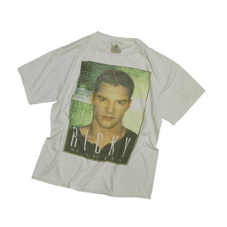 USED "RICKY MARTIN" T-shirt