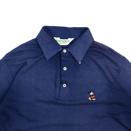 USED 70'S "GRAND SLAM / MICKEY" POLO SHIRT