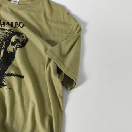 USED 90'S "JAMBO KENYA"  T-shirt