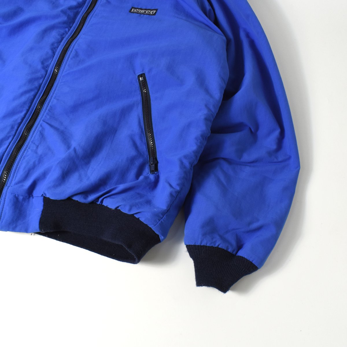 Lands' End 青 ジャケット XL LANDS'END - 【LANDS END】ランズエンド カジュアル ジャケット