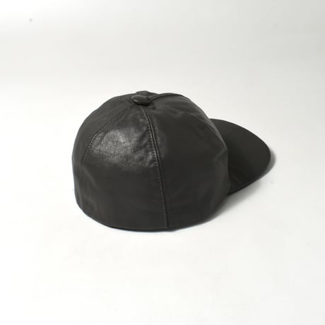 USED "GENUINE LEATHER" COW LEATHER CAP
