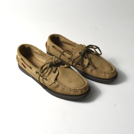 USED "SEBAGO DOCKSIDES" SUEDE DECK SHOES