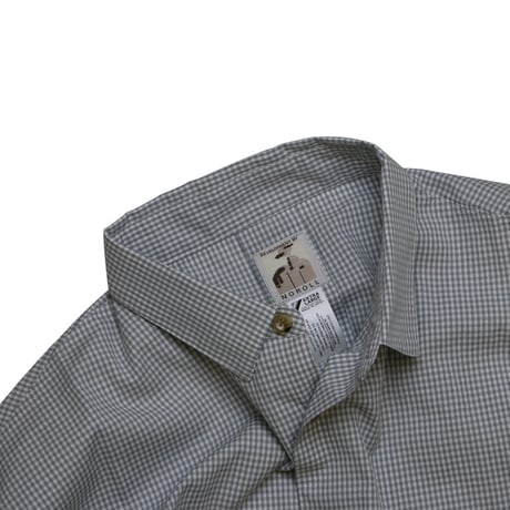 NOROLL "RELAX GINGAM CHECK"S/S SHIRT