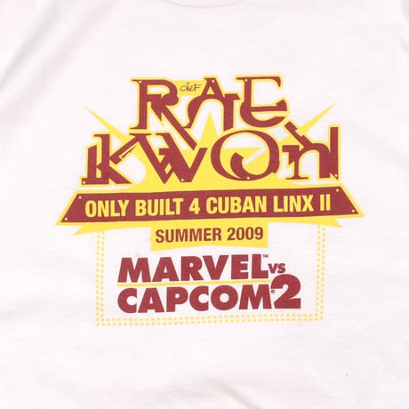 USED "RAEKWON / ONLY BUILT 4 CUBAN LINX II" T-shirt