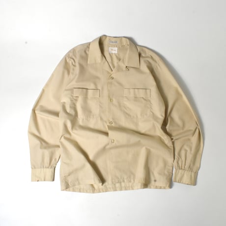 VINTAGE 60'S "PENNY" OPEN COLLAR L/S Shirt