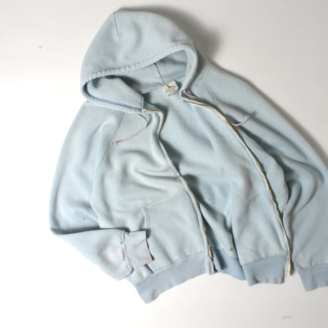 VINTAGE 70-80'S RAGLAN ZIP UP HOODIE