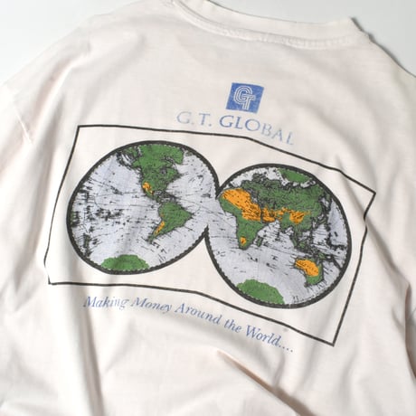 USED 90'S "G.T. GROVAL FINANCIAL SERVICES" T-shirt