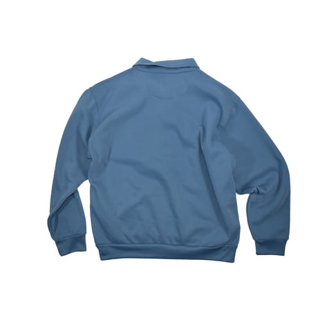 USED "90'S WEATHERMAN" POLO SWEAT