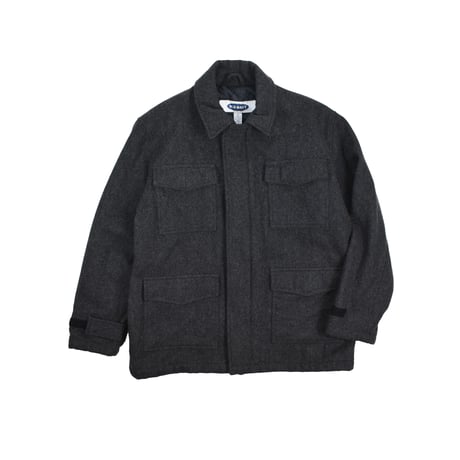 USED 90'S "OLD NAVY" MELTON QUILTING JACKET