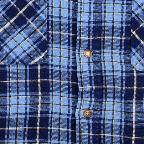 USED "JOHN BLAIR" PLAID SHIRT