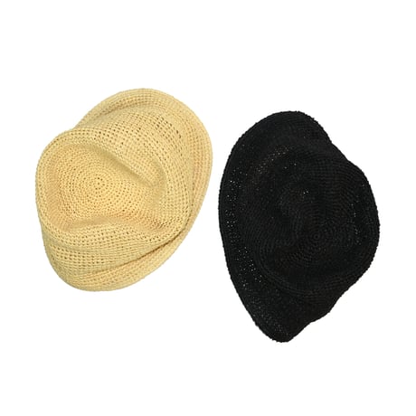 NOROLL "RAFFIA BUCKET HAT"